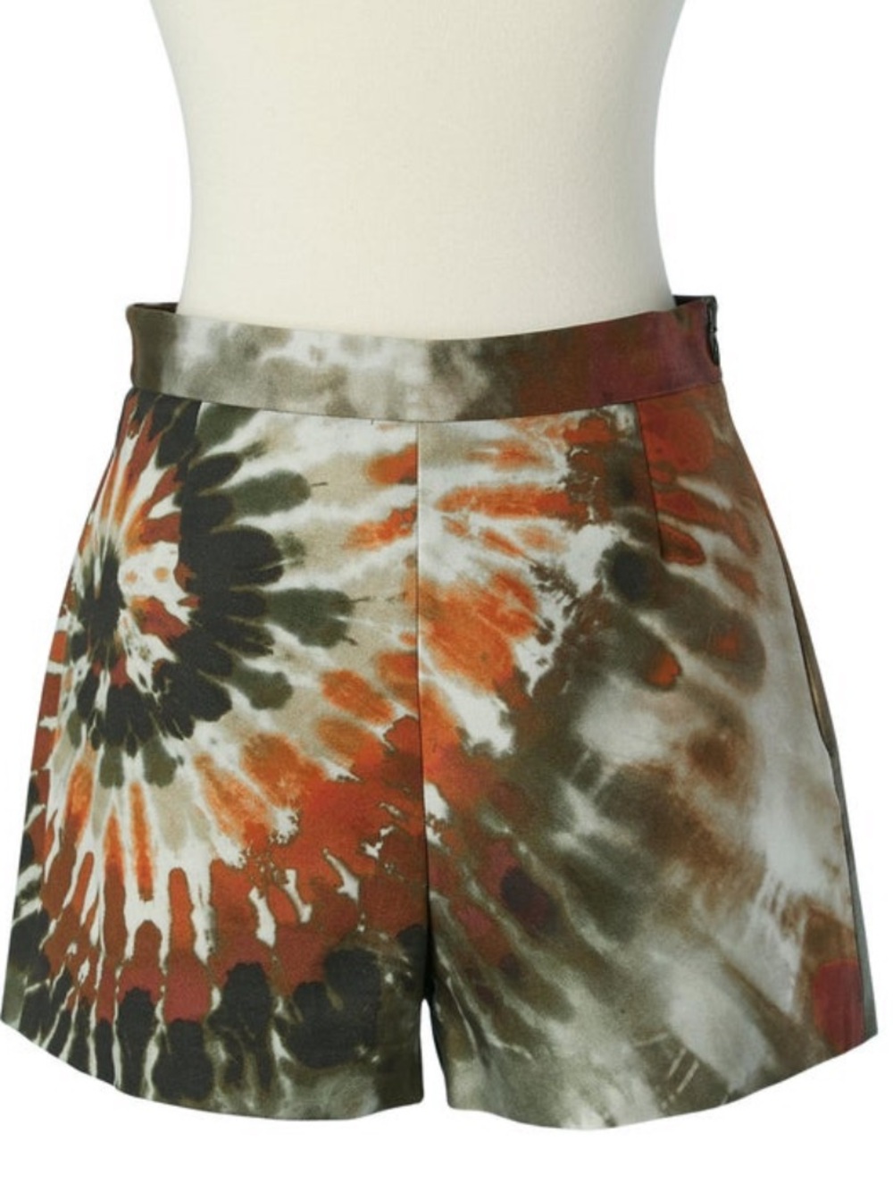 VALENTINO TIE DYE COTTON SHORTS SZ 2 EUC